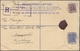 06931 Malaiische Staaten - Sarawak: 1930 (11.9.), Registered Letter 'Sir Charles Vyner Brooke' 15c. Blue ( - Other & Unclassified