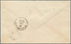 06973 Malaiische Staaten - Sarawak: 1937 Cover From Simanggang To England Franked By 1934 2c. Green Bottom - Other & Unclassified