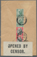 07088 Malaiische Staaten - Selangor: 1918 (12.3.), FMS Tiger Stamps 1c. Green And 4c. Black/scarlet Both I - Selangor
