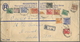 07121 Malaiische Staaten - Selangor: 1927, Postal Stationery Registered Envelope 12c. Blue Of Fed. Malay S - Selangor