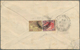 07149 Malaiische Staaten - Selangor: 1932 (1.12.), Airmail Cover Bearing Seven FMS Tiger Stamps On Both Si - Selangor