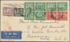 07208 Malaiische Staaten - Selangor: 1936 (8.7.), Advert. Airmail Cover (Methodist Girls' School) Franked - Selangor