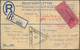 07276 Malaiische Staaten - Selangor: 1940 SABAK BERNAM: Postal Stationery Registered Envelope 15c. Blue (1 - Selangor