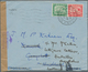 07303 Malaiische Staaten - Selangor: 1941, BUKIT ROTAN: Mosque 6c. Scarlet And 2c. Green Used On Cover Wit - Selangor