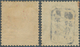 07441 Malaiische Staaten - Trengganu: Japanese Occupation, 1942, 1 C. Black Chalk Surfaced Paper With Smal - Trengganu