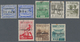 07465 Malaiische Staaten - Trengganu: Thai Occupation, 1944 Overprinted Issues (used X7, Mint X1) Inc. SG - Trengganu