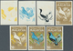 07489 Malaysia: 1965, Birds 30c. 'Blue-backed Fairy Bluebird' (Irena Puella) In Six Different Imperforate - Malaysia (1964-...)