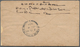 07608 Singapur: 1904, French Indochina 25 C Blue/red Allegory, Single Franking On Cover Posted On Board A - Singapur (...-1959)