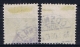 Denmark : Mi Nr 51 - 52 Obl./Gestempelt/used  1904 - Gebruikt