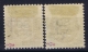 Denmark : Mi Nr 82 - 83 MH/* Flz/ Charniere  1915 Signed/ Signé/signiert/ Approvato - Ongebruikt