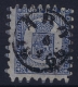 Finland : Mi Nr   8 B  Obl./Gestempelt/used  1860 - Oblitérés