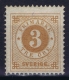 Sweden : Mi Nr 17b  Fa 28 MH/* Flz/ Charniere  1872  K13 Perfo - Unused Stamps