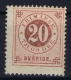 Sweden : Mi Nr 20A  Fa 23 MH/* Flz/ Charniere  K14 - Unused Stamps