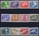 Sweden : Mi Nr 227 - 238  Fa 246 -257   MH/* Flz/ Charniere  1936 - Neufs