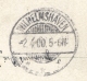Deutsches Reich - 1900 - Postkarte Mit Soldaten Brief Eigene Angelegenheit Des Empfängers From Kiel To Wilhelmshafen - Brieven En Documenten