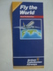 BRITISH CALEDONIAN AIRWAYS. FLY THE WORLD. ROUND THE WORLD FARES - 1986. TRI-FOLD. - Zeitpläne