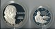 U.S.A. 1993 - James Madison - HALF + ONE DOLLAR FDC Proof - Argento / Argent / Silver - Conf. Originale (6 Foto) - Jahressets