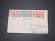 THAÏLANDE - Enveloppe De Bangkok Pour La Belgique En 1959 , Affranchissement Plaisant ( Tricolore En Paire ) - L 16373 - Thaïlande