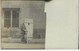 CARTE PHOTO Representant Homme Devant Une Maison - A IDENTIFIER - Posté De Pont A Mousson ( Meurthe Et Moselle ) - Autres & Non Classés