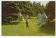 ROCKY POINT, Prince Edward Island, Canada, Chief Red Cliff, MICMAC Indian Village, Old Chrome Postcard - Sonstige & Ohne Zuordnung