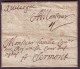 Lettre Du 5 Avril 1662 + Taxe 4 Pour Clermont (62), TB. - ....-1700: Précurseurs