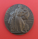 Médaille En Bronze Signée L.G. Baudry - Syndicat Général Des Maisons D'alimentation à Succursales De France - Profesionales / De Sociedad
