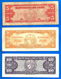 Lot Cuba 5 50 100 Pesos 1950 Peso Centavos Kuba Paypal Skrill Bitcoin OK - Cuba