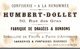 CHROMO FABRIQUE DE CONFISERIE HUMBERT-DOLLET CLERMONT-FERRAND   CHROMO HUMORISTIQUE - Autres & Non Classés
