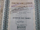 Lot 2 Actions Obligation 100 Francs Tunzini Ameliorair Thermique Aéronautique Mécannique - Industrie