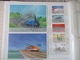 Delcampe - ALBUM 2 Collection De Timbres Avec Pour Thème Le Chemin De Fer Train De Tout Pays Valeur 333.30 &euro; - Collections (en Albums)