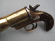 Delcampe - Rare Pistolet Lance-amarres Schermuly De 42 Mm En Acier Nickelé Et Bronze Doré - Decotatieve Wapens