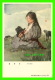 TIBET - SHEPHERDESS - LA BERGÈRE - SCHAEFERIN - - Tibet