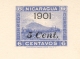 Nicaragua - 1901 - 5c+5c Overprint On 6c+6c Postcard - Not Used - Nicaragua