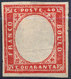 Stamp Italy Sardinia 1855-63 40c Mint Lot60 - Sardinia