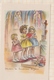 8AK887 IMAGE RELIGIEUSE PIEUSE GERMAINE BOURET "chantons Les Louanges De Jesus"  2 Scans - Andachtsbilder