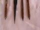 Delcampe - WW1 AERIAL FLECHETTES ALLEMANDES 4 SORTES DIFFERENTS - Knives/Swords