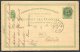 1882 Denmark 10 Ore Stationery Postcard Nakskov - Lubeck, Germany . 43 Numeral - Storia Postale