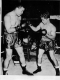 GRANDE PHOTO JOE LOUIS CHAMPION POID LOURD ET DADO MARINO POID COCQ VOIR LES DEUX SCANS  20 X 15 CM - Autres & Non Classés