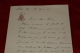 Lettre De L'amiral Reynault De Prémesnil Pour Le Mariage De Son Fils Jacques Avec  Marie Louise De Lestapis 1900 - Documents