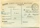 FRANCE CARTE POSTALE MILITAIRE PRIORITE DEPART POSTE AUX ARMEES 7-12-39 - Lettres & Documents