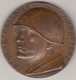 Trento 31 - VIII Anno XIII  Medaglia In Bronzo, Credere Obbedire Combattere, Inc. M. Nelli 1935 - Italie