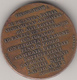 Trento 31 - VIII Anno XIII  Medaglia In Bronzo, Credere Obbedire Combattere, Inc. M. Nelli 1935 - Italien