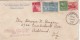 Special Delivery + Air Mail 1949 Cover, Lexington KY To Ashland KY, Sc#E17, #C33, Multiple Rates - Espressi & Raccomandate
