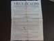 1797 Vieux Escalins Département De L'Ourte (refus Des Escalins Dans Les Caisses Publiques) - Afiches