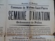 1910 Commune De Woluwe-Saint-Pierre Semaine D'aviation Ordonnance De Police (bilingue) - Affiches