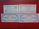 BURUNDI SERIE DE 4 BILLETS NEUFS - Mezclas - Billetes