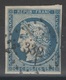 France - YT 4 - 25c Bleu Oblitéré PC 332 Beauvais Oise - 1849-1850 Ceres