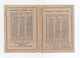 CHROMO Calendrier Rimmel Parfumeur 1875 En 2 Morceaux - Petit Format : ...-1900