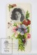 Old Modernist Trading Card / Chromo Flower -  Anemone &amp; Model - Jaime Boix N&ordm; 9 - Otros & Sin Clasificación