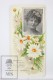 Old Modernist Trading Card / Chromo Flower -  White Daisy &amp; Model - Jaime Boix N&ordm; 17 - Otros & Sin Clasificación